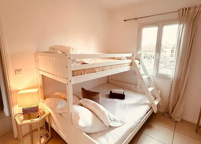 Grand Appartement 3 Chambres, 7 A 9 Personnes, A 300M De La Plage Apartment Sainte-Maxime