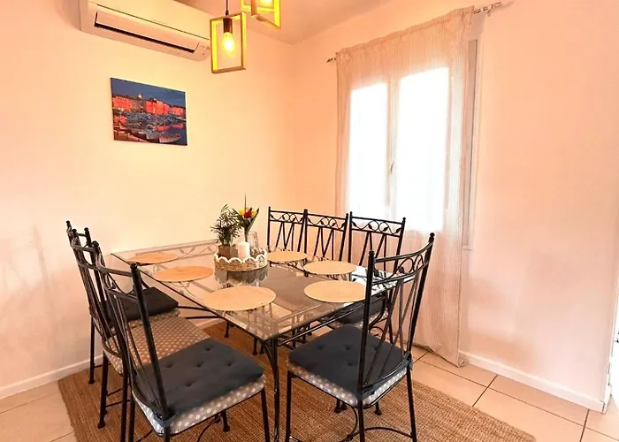 Grand Appartement 3 Chambres, 7 A 9 Personnes, A 300M De La Plage Sainte-Maxime