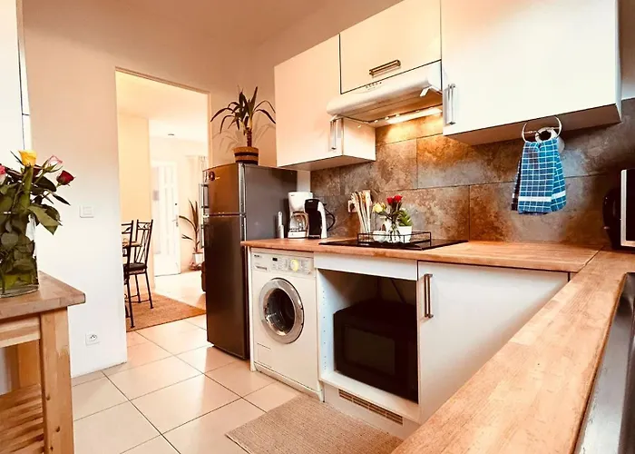 Grand appartement 3 chambres, 7 à 9 personnes, a 300M de la plage *